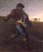Gustave Courbet The Sower oil painting reproduction